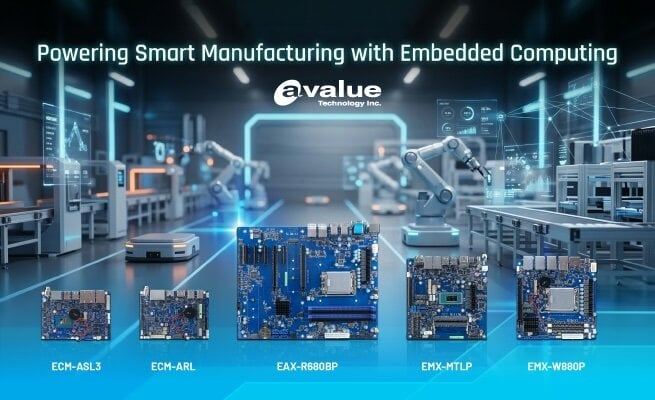 Embedded Boards Support AI Edge Manufacturing