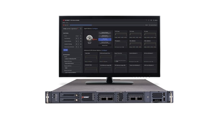 Testplattform f&uuml;r KI-Inferenz in Rechenzentren