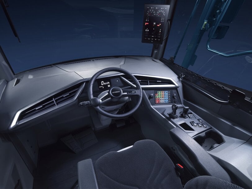 Modernizacja kabin w wozidłach przegubowych Hyundai CE