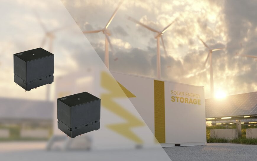 High-current DC relays for EV and energy storage