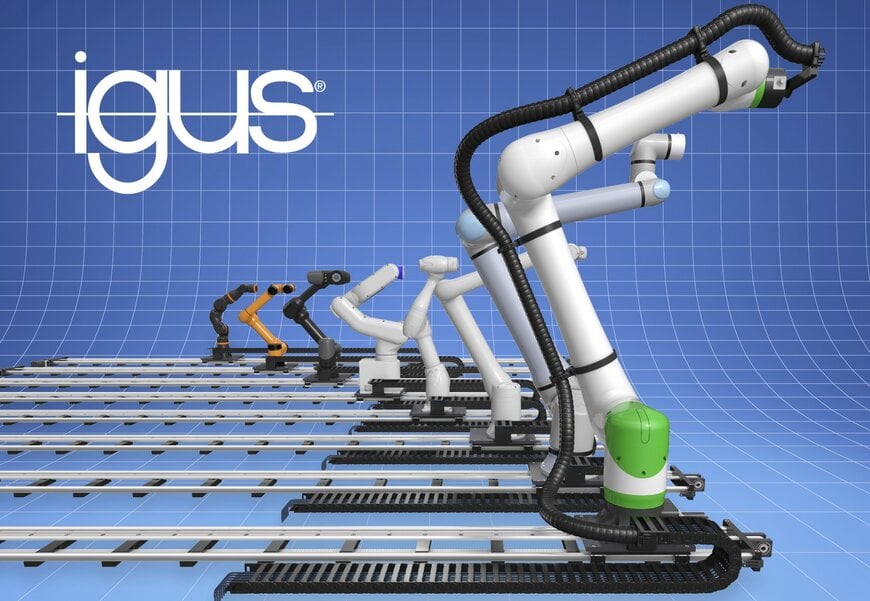 Linear robot axis extends reach in automation cells