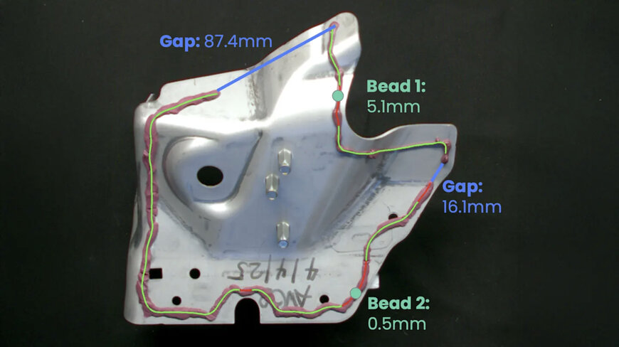 Basler Enables 3D Inspection of Adhesive Beads on Car Body Parts