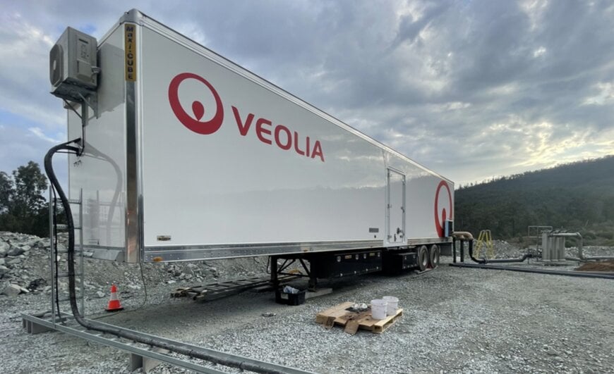 Mobile water treatment systems for mining operations