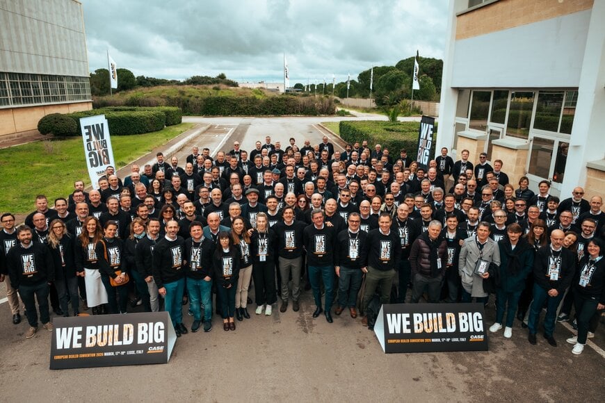 CASE Construction Equipment Hosts 2026 European Dealer Convention in Lecce
