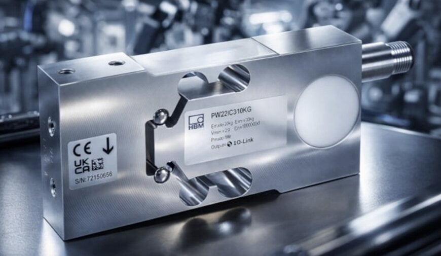 IO-Link load cell for dynamic industrial weighing