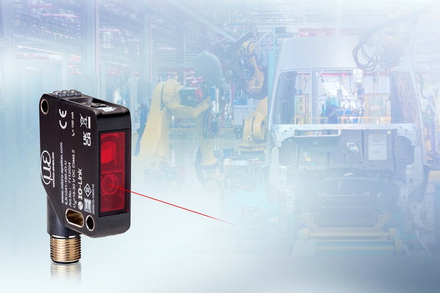Laser Distance Sensors for Extended Range Industrial Automation