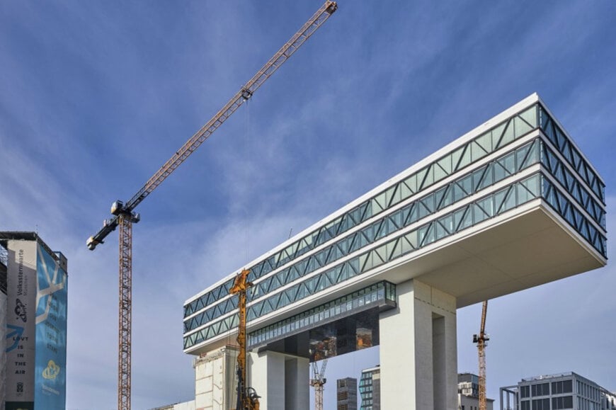 Fibre cranes improve uptime in construction projects