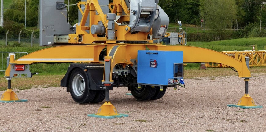 Manitowoc: Potain Introduces Battery System for Self-Erecting Cranes