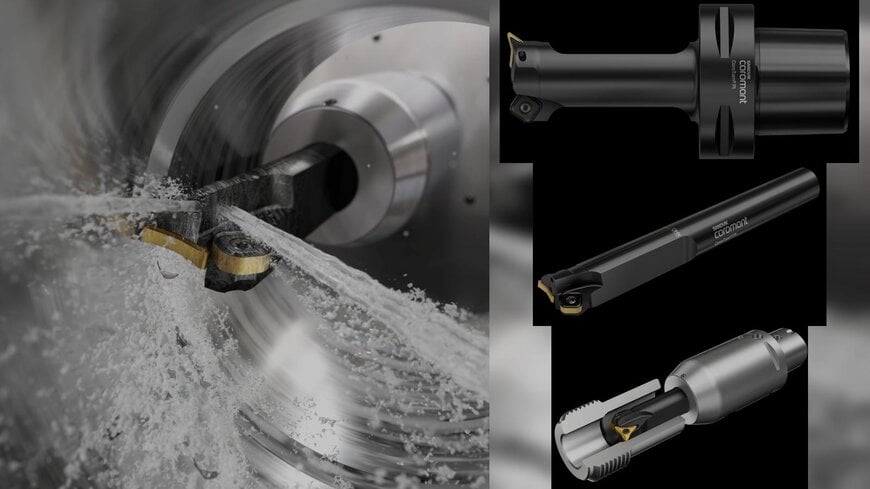 Internal Turning Tooling with Dual-Insert Architecture