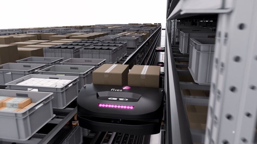 LUCI-FlowTM : la nouvelle solution de stockage robotisé de Fives, pensée pour éliminer toutes complexités, limites et frictions