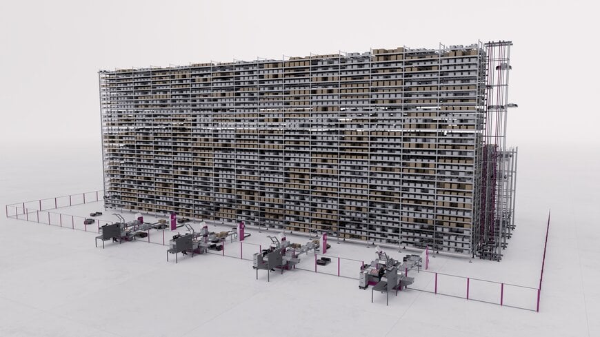 LUCI-FlowTM : la nouvelle solution de stockage robotisé de Fives, pensée pour éliminer toutes complexités, limites et frictions