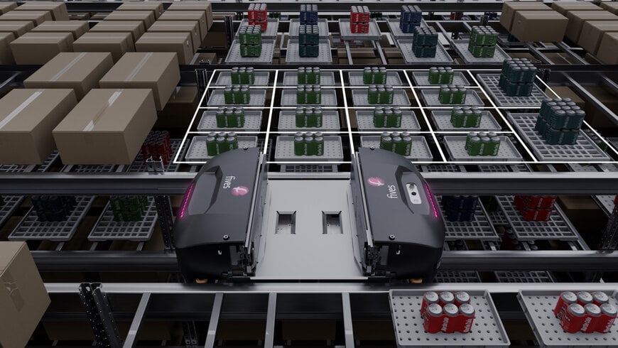 LUCI-FlowTM : la nouvelle solution de stockage robotisé de Fives, pensée pour éliminer toutes complexités, limites et frictions
