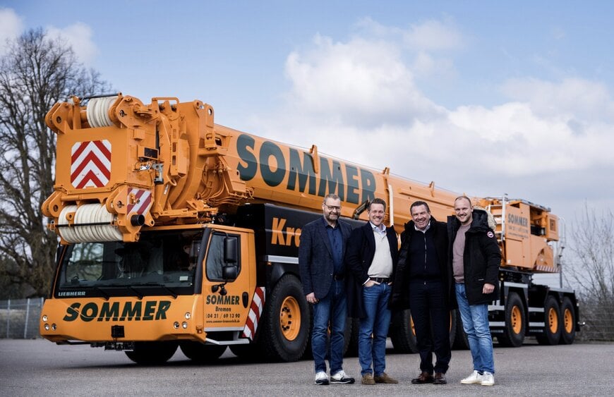 Liebherr crane supports heavy lifting in wind energy