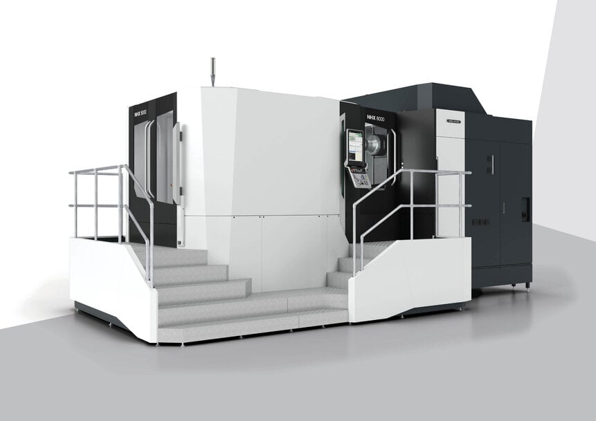 DMG MORI improves cylinder block machining with NHX 8000
