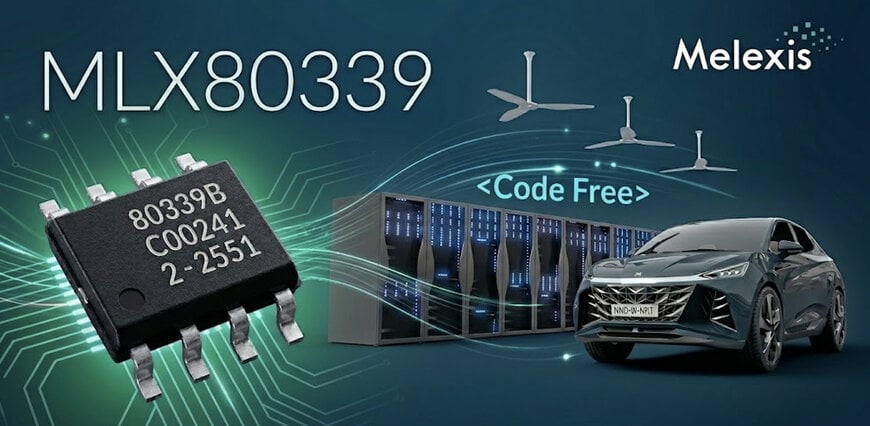 Code-Free Three-Phase Motor Driver Simplifies BLDC Design