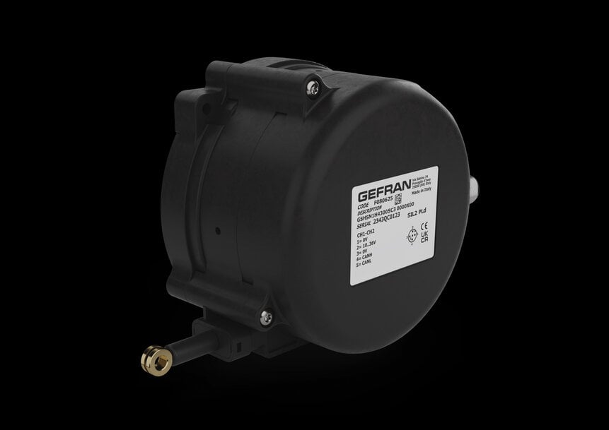 Sensori lineari certificati per sicurezza macchine mobili