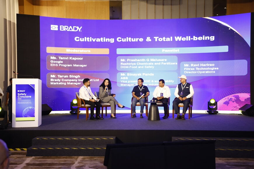 Brady India Highlights Safety Beyond Compliance, Building Culture, and Total Wellbeing at Safety Conclave 2026