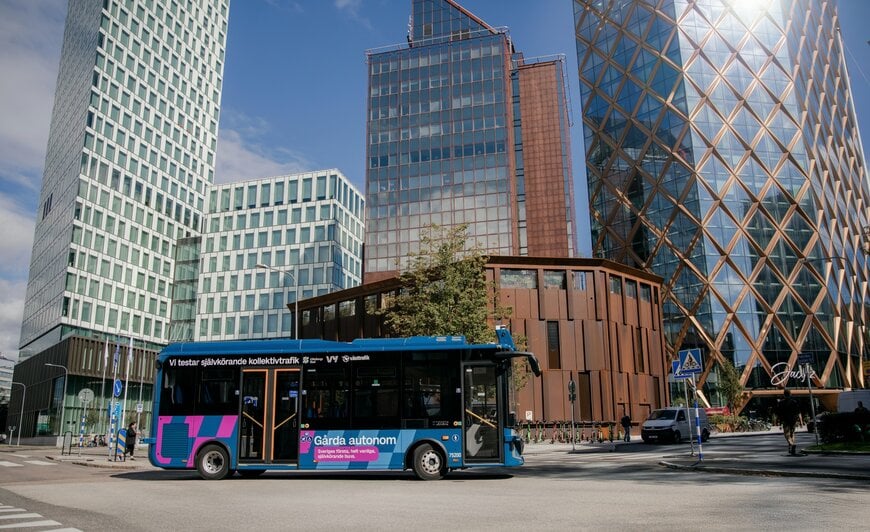 V&auml;sttrafik ut&ouml;kar tester av sj&auml;lvk&ouml;rande buss i G&ouml;teborg
