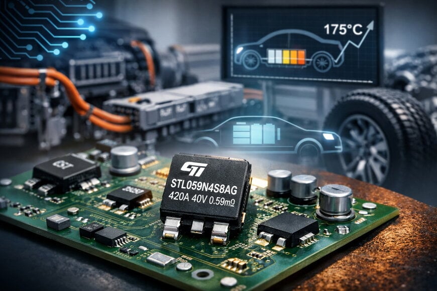 Low-RDS(on) MOSFETs optimize automotive power efficiency