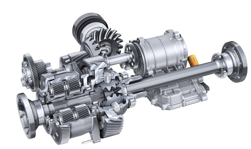 Performance hybrid drivetrain integrates electromechanical torque vectoring