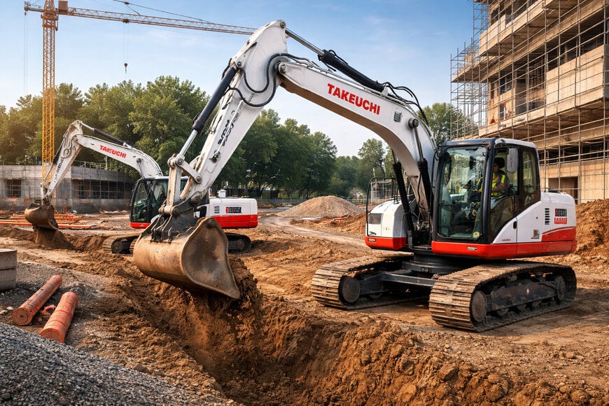 15-Ton Excavators with Configurable Kinematics