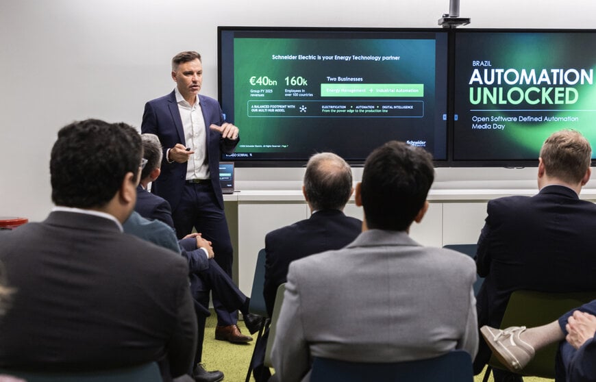 Schneider Electric debate automa&ccedil;&atilde;o aberta no Brasil