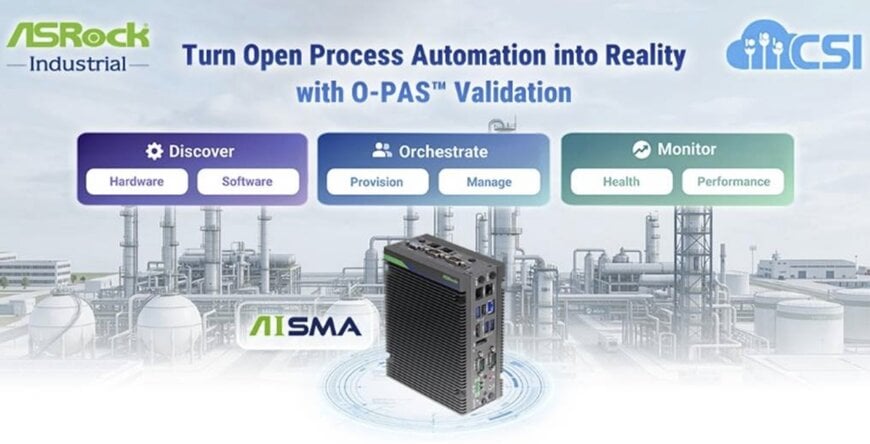 Open process automation validated on industrial edge platform