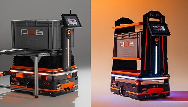 Assistants robotiques pr&eacute;sent&eacute;s au salon Global Industrie