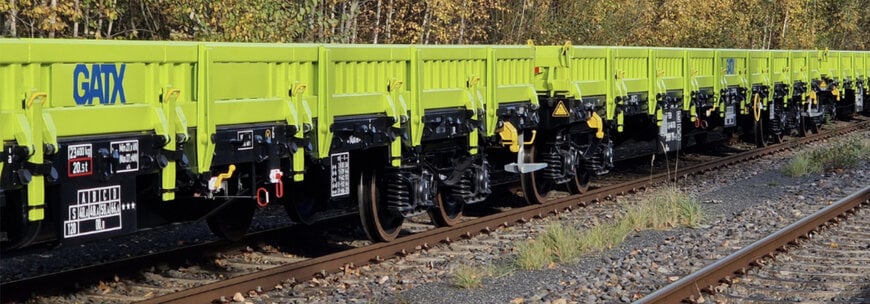 GATX Rail Europe wprowadza wagony do logistyki infrastrukturalnej
