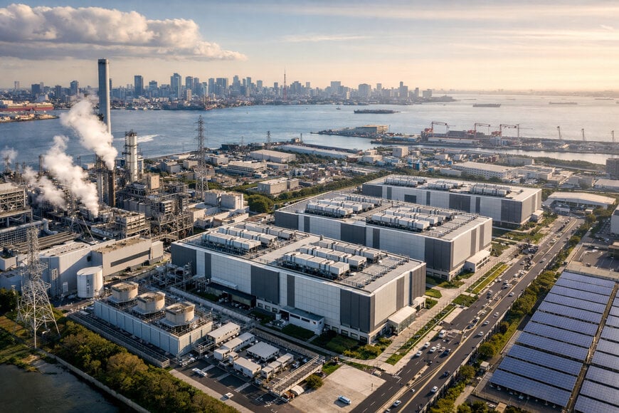 JFE and Mitsubishi advance data center power project