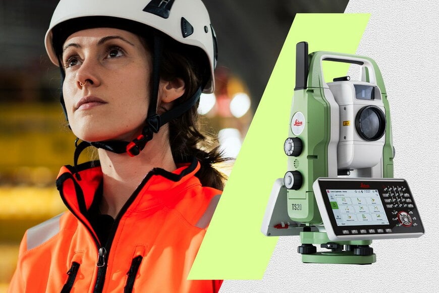 エッジAIを搭載した測量用ロボティックトータルステーション