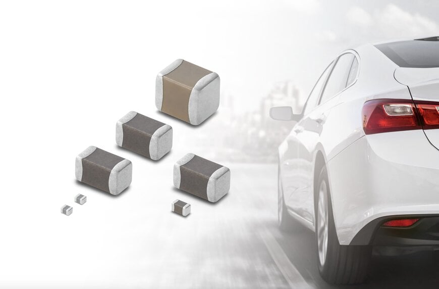 High-Capacitance MLCCs Enable Compact Automotive Electronics