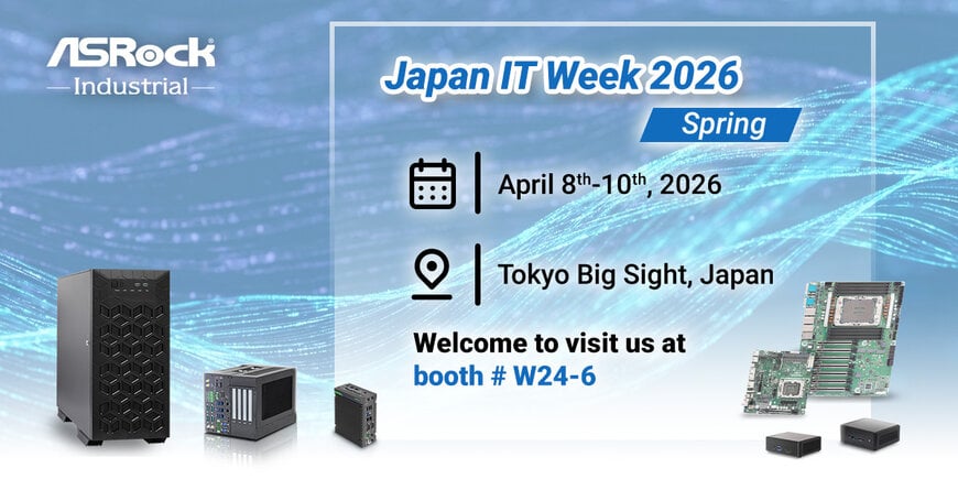 ASRock showcases secure edge AIoT at Japan IT Week