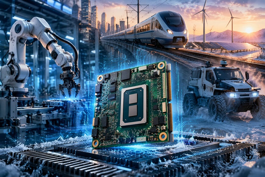 過酷環境対応エッジAI向け堅牢COMモジュール