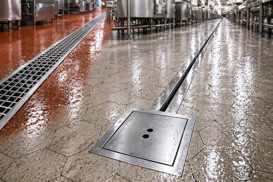 Sanitary Drainage Design for Food Processing Facilities