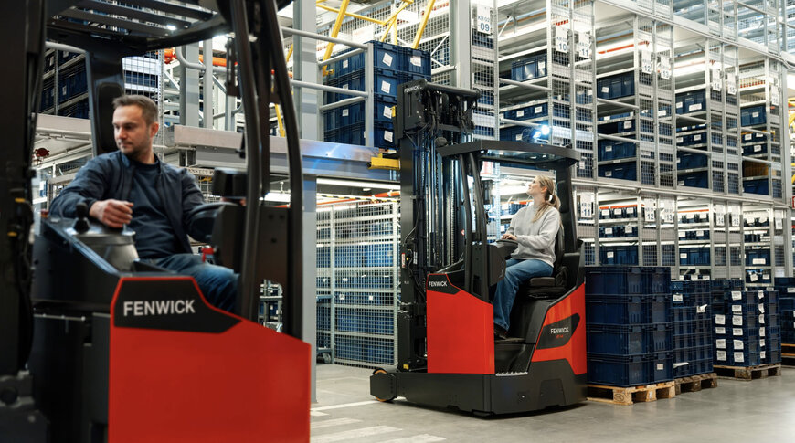 Fenwick-Linde introduces compact reach trucks for warehouses