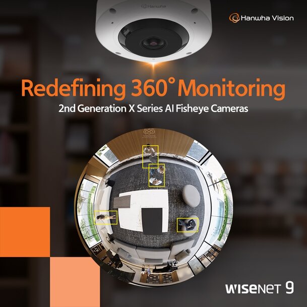 360&deg; Fisheye Cameras Gain Edge AI and Expanded Analytics