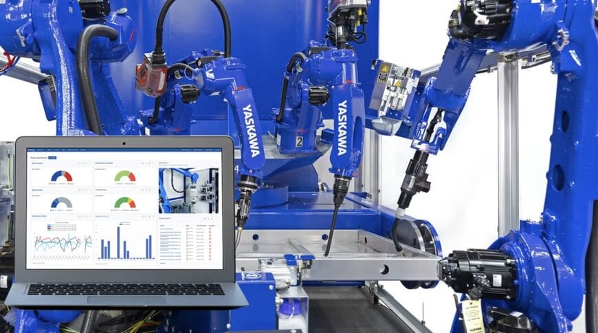 Dataplattform f&ouml;r &ouml;vervakning av industrirobotar