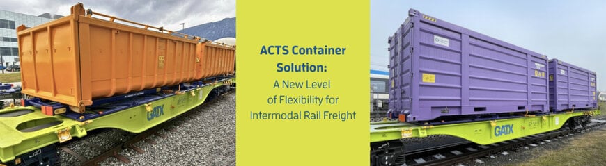 GATX Rail Europe rozwija elastyczny transport intermodalny ACTS