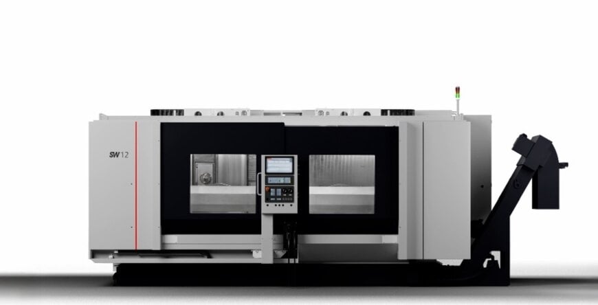 Machine &agrave; double broche pour l&rsquo;usinage intensif de l&rsquo;aluminium