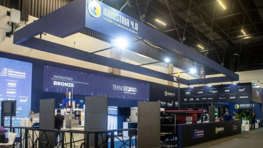 Demonstrador Indústria 4.0 destaca adaptabilidade na FEIMEC 2026