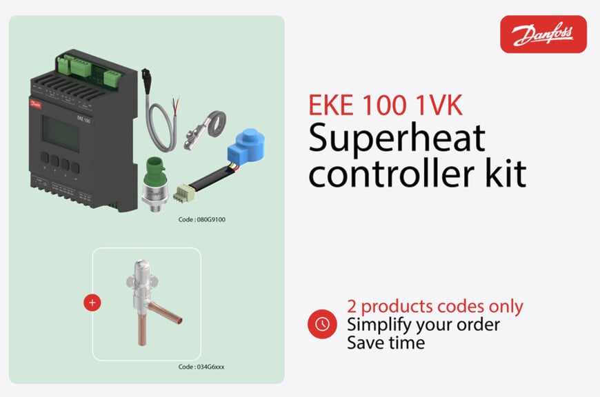Kit integrado para control preciso del recalentamiento