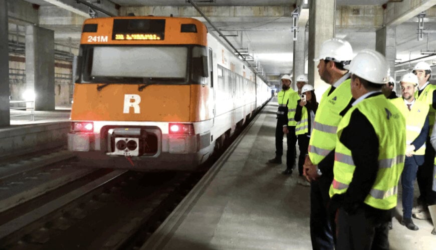 Avances en la estación La Sagrera como nodo multimodal