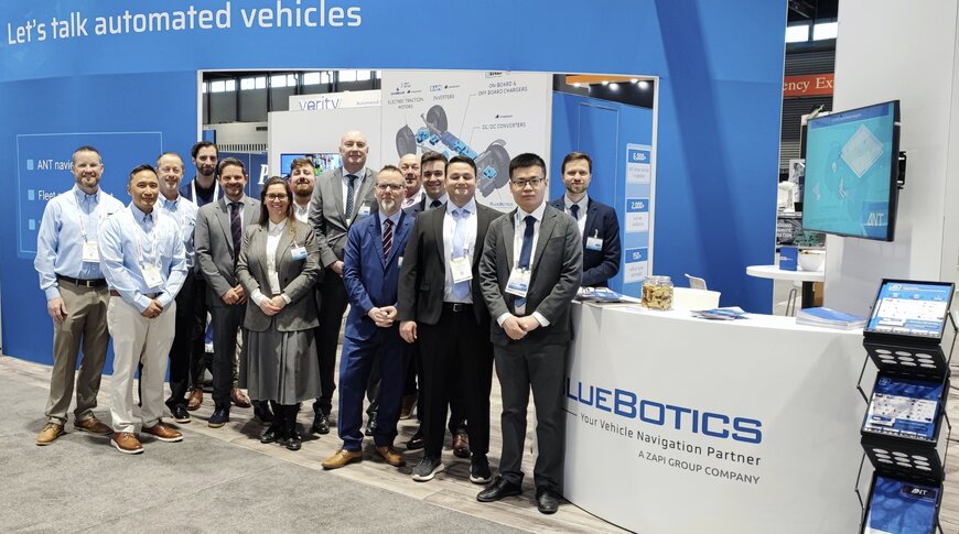 BlueBotics showcases unified fleet control for mobile robots