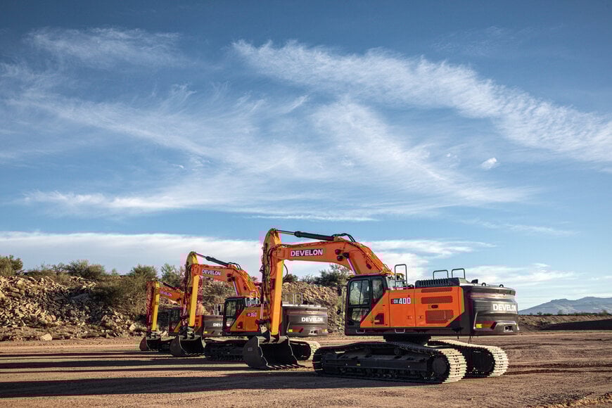 Develon expands Series 9 smart excavators
