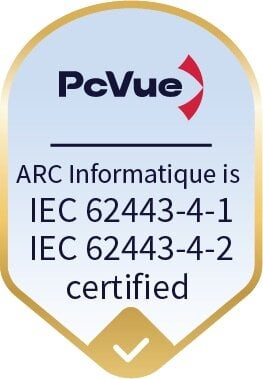 ARC Informatique is proud to announce that the PcVue platform has successfully achieved IEC 62443-4-2&nbsp;SL2&nbsp;certification, a key milestone in our cybersecurity strategy