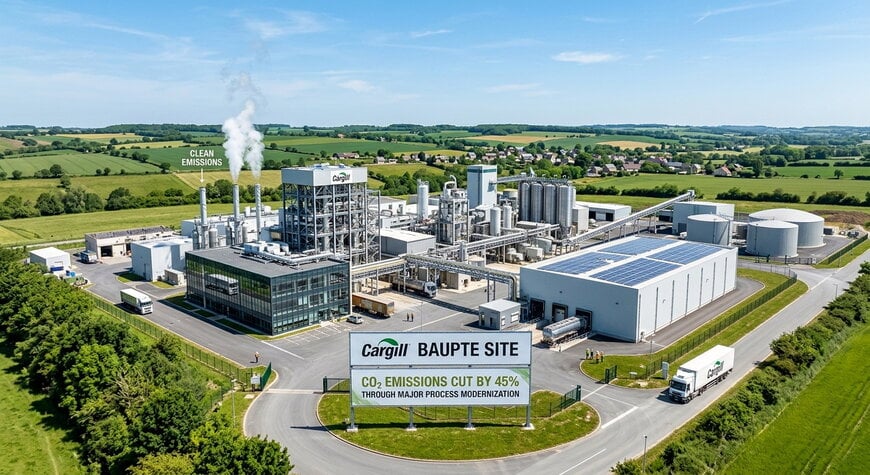 Cargill Baupte Modernization Slashes Site Emissions by 45%