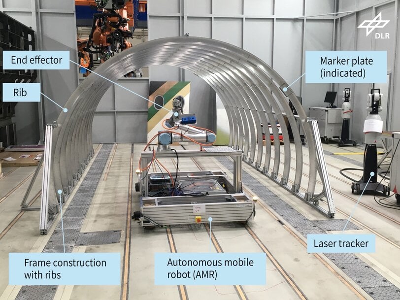 IDS: Digital precision transforms aircraft construction with Ensenso 3D vision
