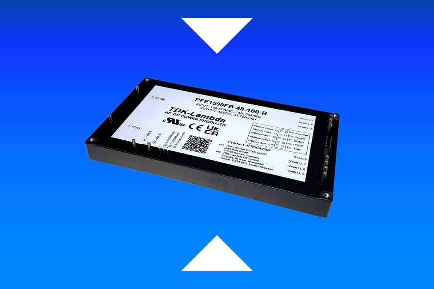 TDK launches 1500 W wide-range AC-DC modules
