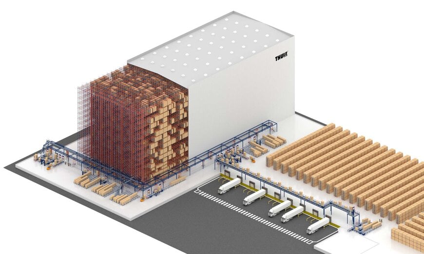 Automatisiertes Hochregallager stärkt europäische Logistik